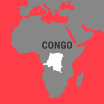 Map of Congo