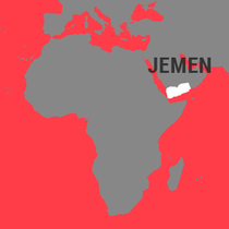 Landkarte Jemen